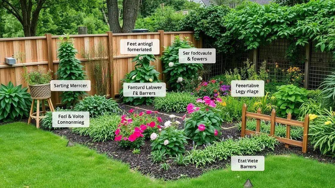 Dicas para manter seu jardim protegido de animais