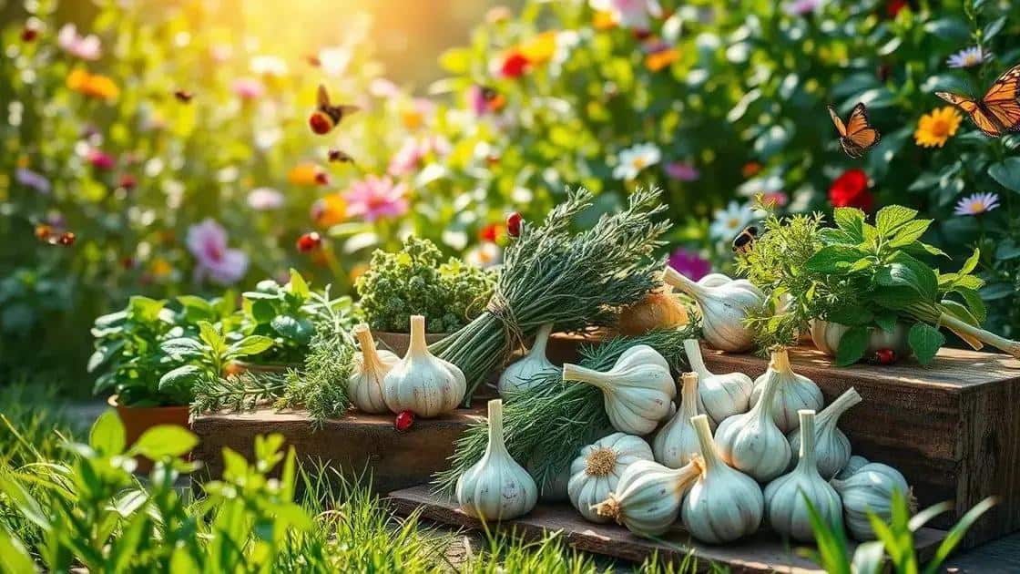 Receitas caseiras para atrair inimigos naturais