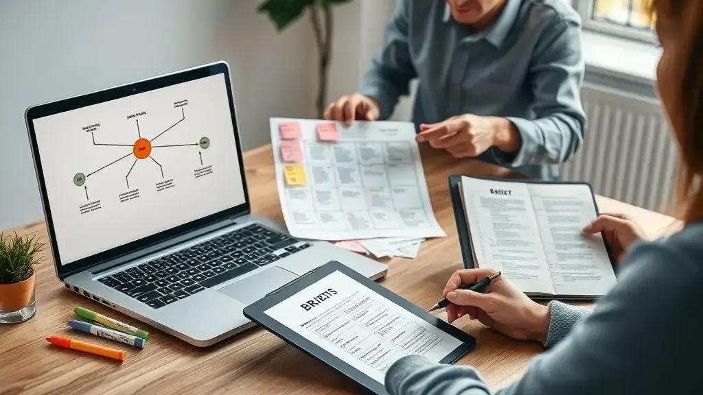 Planejamento prático: do conteúdo pilar às páginas satélite em passos claros