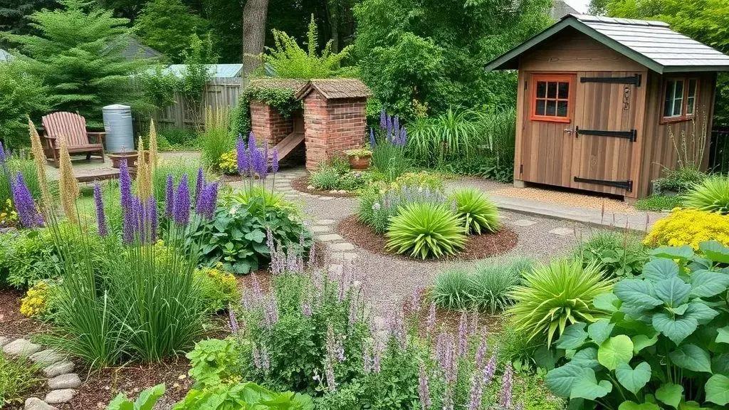 como unir estetica e consciencia ambiental no jardim