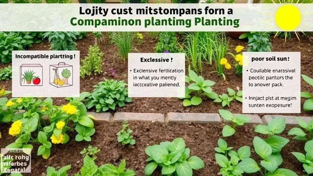 Erros comuns ao usar plantas companheiras Erros comuns ao usar plantas companheiras