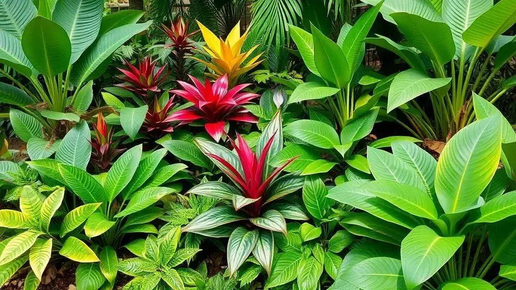 O que considerar ao escolher plantas tropicais