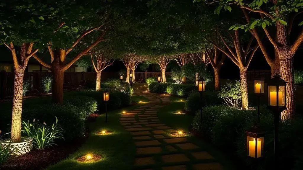 Iluminação ideal para espaços sombreados