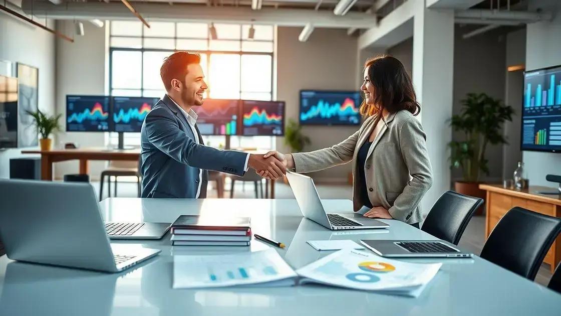 como usar o networking e parcerias para ganhar clientes