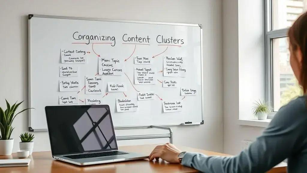 use clusters de conteúdo para ampliar sua autoridade