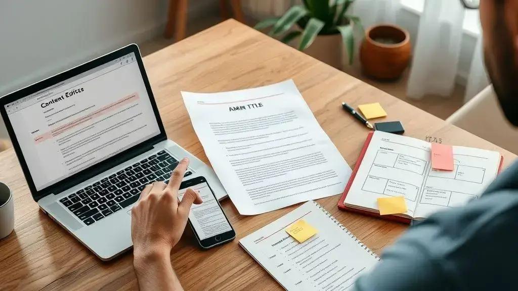 Estrutura de headings e fluxo de leitura