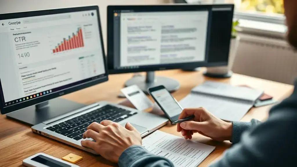 Ferramentas e testes para otimizar descrições