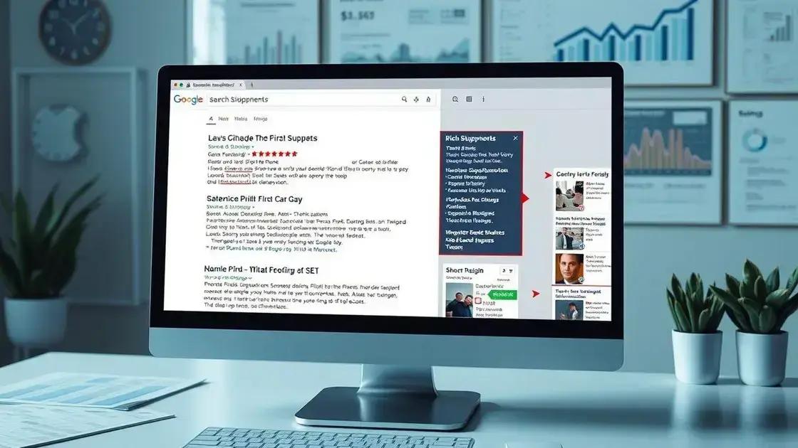 Uso estratégico de rich snippets para melhorar SEO e desempenho